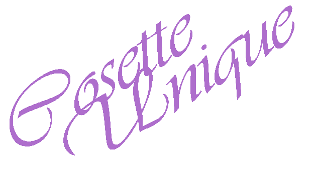 Cosette Unique page d'accueil